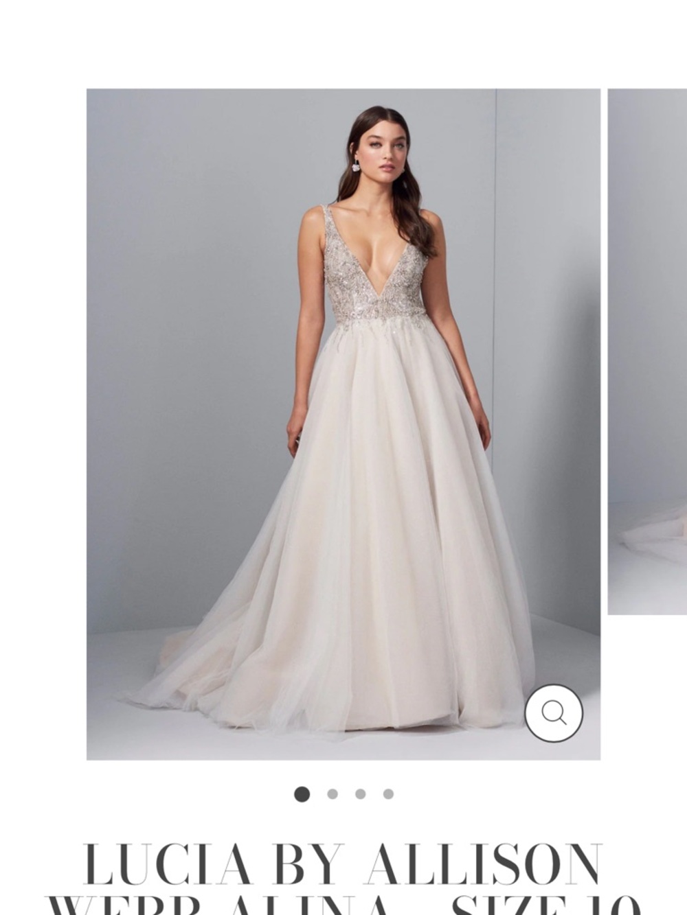 LUCIA BY ALLISON WEBB ALINA - SIZE 10